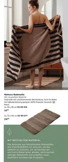 Tchibo Wellness-badematte mit recyceltem material Angebot