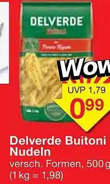 Jawoll Delverde buitoni nudeln Angebot