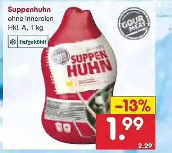 Netto Marken-Discount Suppenhuhn gourmeat Angebot