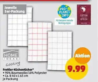 PENNY Home ideas frottier-küchentücher Angebot