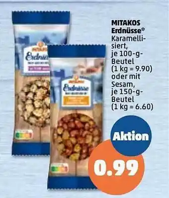 PENNY Mitakos erdnüsse Angebot