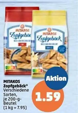 PENNY Mitakos zopfgebäck Angebot