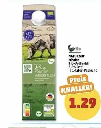 PENNY Naturgut frische bio-vollmilch Angebot