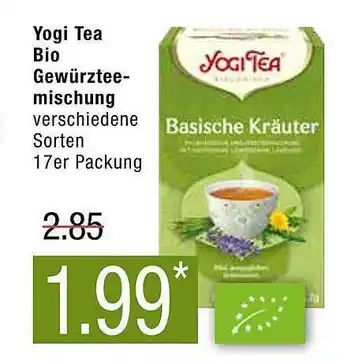 Marktkauf Yogi tea bio gewürzteemischung Angebot