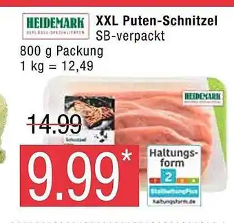 Marktkauf Heidemark xxl puten-schnitzel Angebot