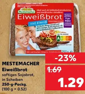 Kaufland Mestemacher Eiweißbrot 250g Angebot