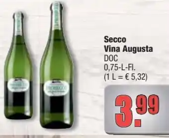 alldrink Secco Vina Augusta 0,75 L-Fl. Angebot