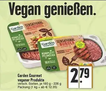 E-Center Garden gourmet veganer produkte Angebot