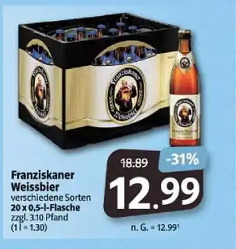 Markant Franziskaner weissbier Angebot