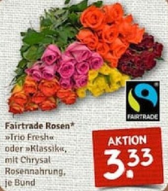 nahkauf Fairtrade Rosen Angebot
