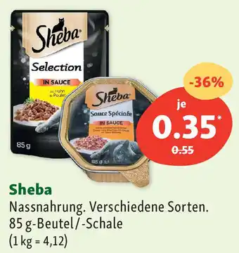 Fressnapf Sheba Nassnahrung 85 g Beutel/Schale Angebot