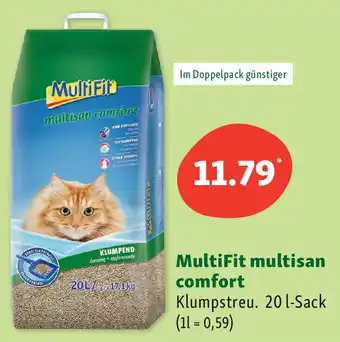 Fressnapf MultiFit Multisan Comfort Klumpstreu 20 L Sack Angebot