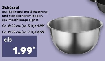 Kaufland Schüssel Angebot