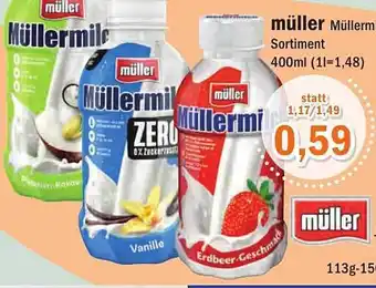 Aktiv Irma Müller müllermilch sortiment Angebot