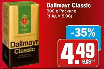 Hit Dallmayr Classic 500 g Packung Angebot