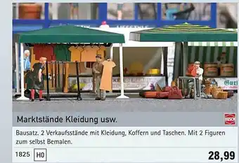 Vedes Marktstände kleidung usw busch Angebot