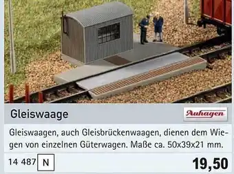 Vedes Gleiswaage auhagen Angebot