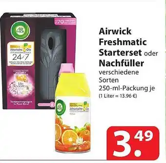 Famila Nord Ost Airwick freshmatic staterset oder nachfüller Angebot