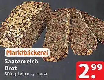 Famila Nord Ost Marktbäckerei saatenreich brot Angebot