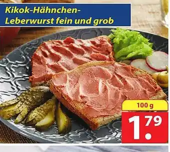 Famila Nord Ost Kikok-hähnchen-leberwurst fein und grob Angebot