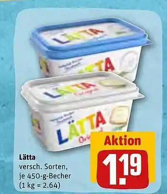 REWE Lätta Angebot