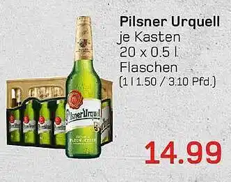 akzenta Pilsner urquell Angebot