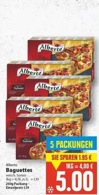 E-Center Alberto baguettes Angebot