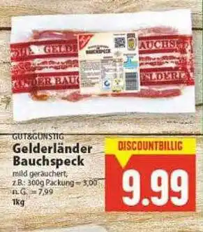 E-Center Gut & günstig gelderländer bauchspeck Angebot