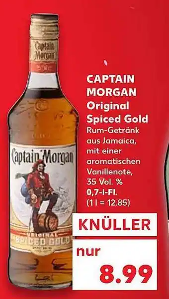 Kaufland Captain morgan original spiced gold Angebot