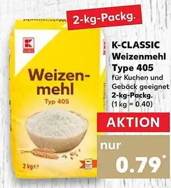 Kaufland K-classic weizenmhel type 405 Angebot