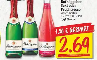 NP Discount Rotkäppchen sekt oder fruchtsecco Angebot