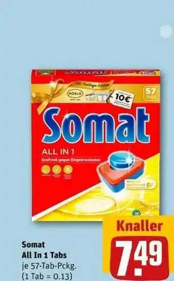 REWE Somat allin1 tabs Angebot