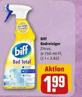 REWE Biff badreiniger Angebot