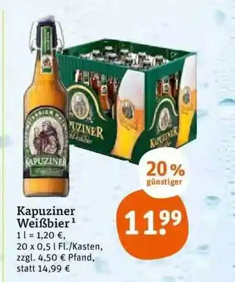 tegut Kapuziner weißbier Angebot