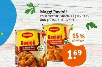 tegut Maggi ravioli Angebot