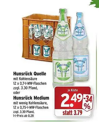 Wasgau Hunstrück quelle oder hunstrück medium Angebot