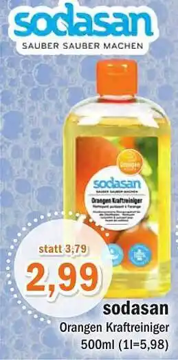 Aktiv Irma Sodasan orangen kraftreiniger Angebot