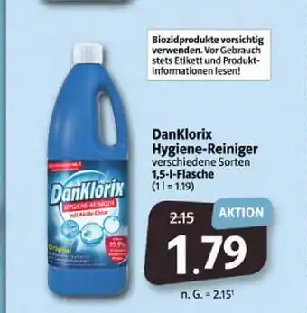 Markant Markt Danklorix hygiene-reiniger Angebot