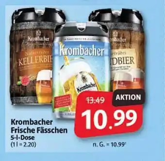 Markant Markt Krombacher frische fässchen Angebot