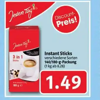 Markant Markt Instant sticks jeden tag Angebot