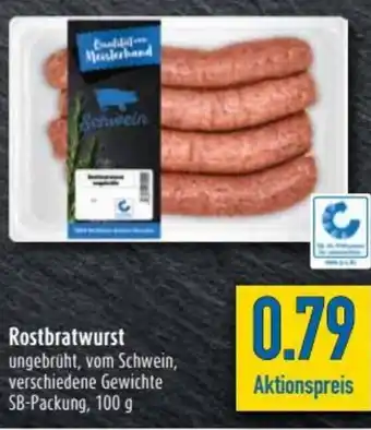 diska Rostbratwurst 100g Angebot