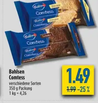 diska Bahlsen Comtess 350g Angebot