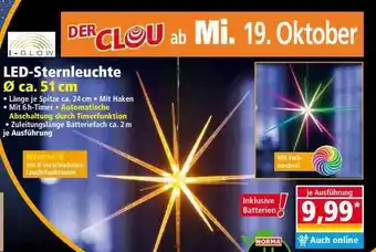 Norma Led-sternleuchte i-glow Angebot