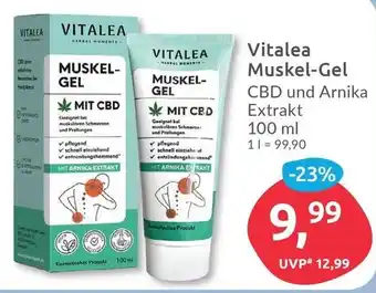 Budni Vitalea Muskel Gel 100 ml Angebot