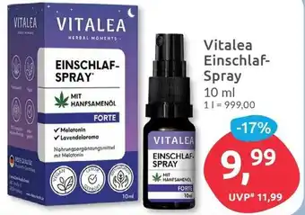 Budni Vitalea Einschlaf Spray 10 ml Angebot