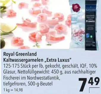 CITTI Markt Royal Greenland Kaltwassergarnelen ,,Extra Luxus" 500 g Beutel Angebot