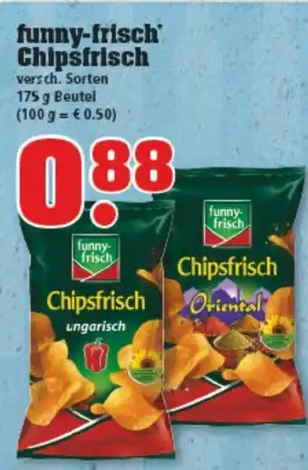 trinkgut Funny Frisch Chipsfrisch 175 g Beutel Angebot