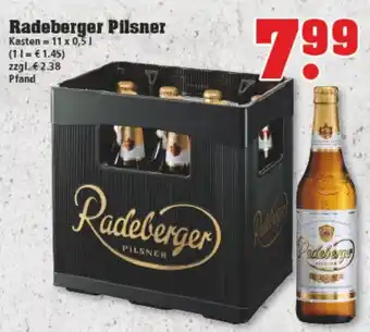 trinkgut Radeberger Pilsner 11x0,5L Angebot