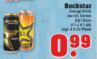 trinkgut Rockstar Energy Drink 0,5L Angebot