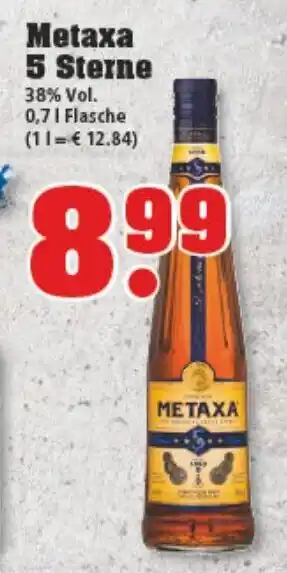 trinkgut Metaxa 5 Sterne 0,7L Angebot